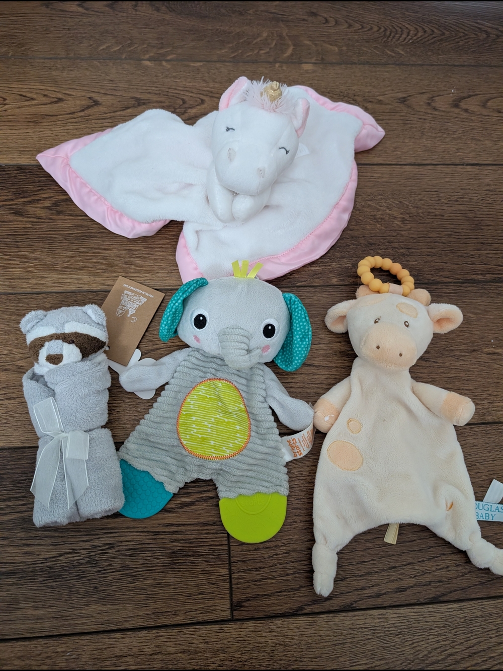 Lot Of Baby Lovey Plush And Toys